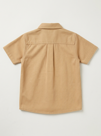 Tan Breeze Button-Up