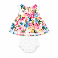 Floral Finesse Baby Outfit