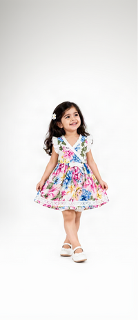 Floral Finesse Baby Outfit