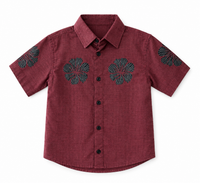 Crimson Bloom Tee