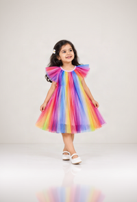 Rainbow Radiance Dress