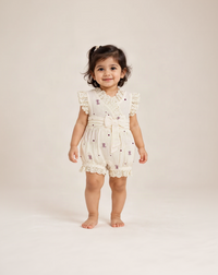 Polka Dot Princess Romper