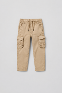 Utility Cotton Cargo Pants