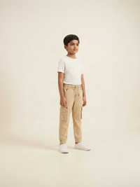 Utility Cotton Cargo Pants