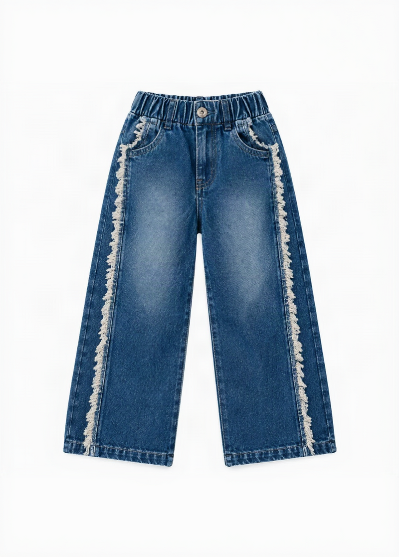 White Thread Rebel Denim