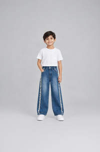 White Thread Rebel Denim