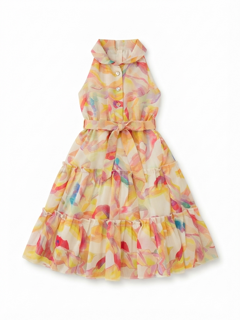 Vibrant Petal Attire