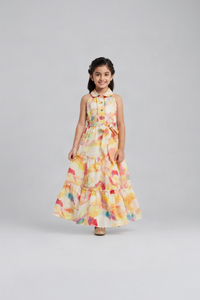 Vibrant Petal Attire