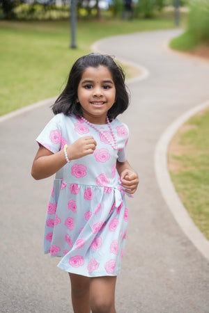 Floral printed frock