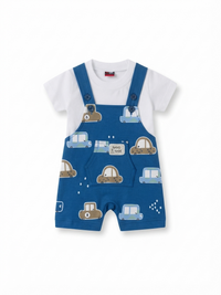Little Racer Overalls Set