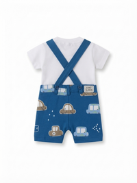Little Racer Overalls Set