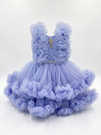 Lavender Dream Ruffle Dress